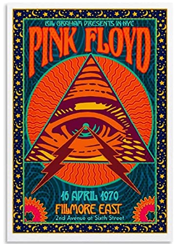 Pink Floyd Musik Konzert Poster Holzpuzzle 1000 Teile Spielzeug für Erwachsene Dekompressionsspiel 75 * 50cm von PAWCA