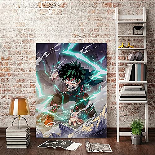 Puzzle 1000 Teile My Hero Academia Anime Malerei Bild Puzzle 1000 Teile Tiere von Spielzeugrätseln Lustiges Familienspiel für Kinder Erwachsene(38X26cm) von PAWCA