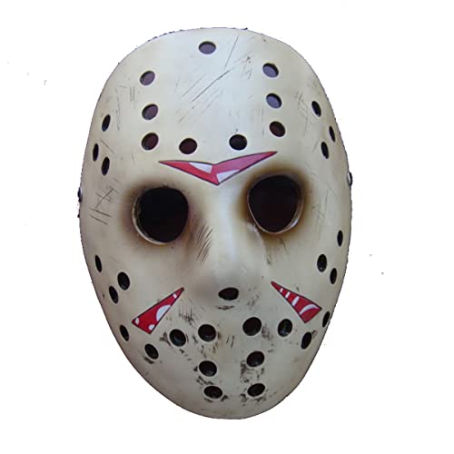 PAXLBF-Hworks Freddy Jason Maske Harz Vollgesichtsmaske Cosplay Kostüm Requisiten für Halloween Party von PAXLBF