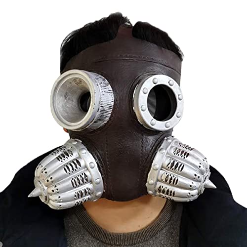 PAXLBF-Hworks Steampunk Maske Harz Vollgesichtsmaske Cosplay Kostüm Requisiten für Halloween Party von PAXLBF