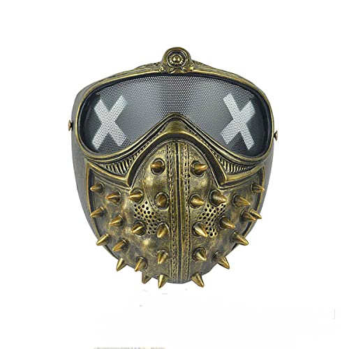 PAXLBF-Hworks Watchdogs Mask Punk Mask Demon Cos Halloween Mask Personality Punk Mask von PAXLBF