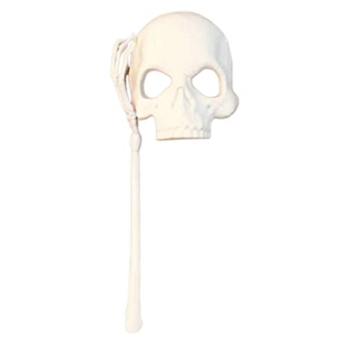 PAXLBF-Hworks White Skeleton Mask Kids Cosplay Prop Halloween Party Face Cover von PAXLBF