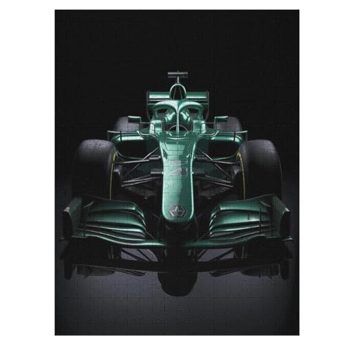 F1,500 Teile,Holzpuzzle,einzigartiges Puzzle,kreatives Puzzle,Geschenk Für Erwachsene,Familienspiel,Herausforderungsaktivität,（55×41cm） von PAZZK