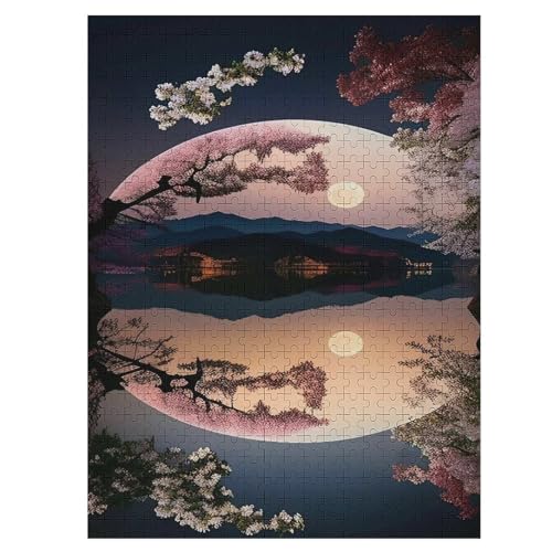 Japan Style Puzzles 500 Teile Erwachsener Kniffel Spaß Für Die Ganze Familie - 500 Puzzleteilige Motive, Holzpuzzle Kinder Erwachsene, Impossible Puzzle Schwer （55×41cm） von PAZZK