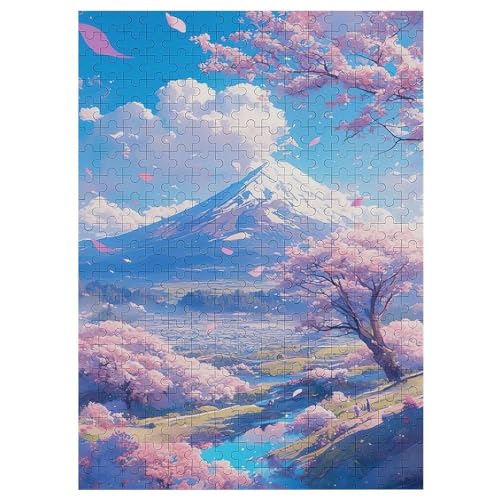 Puzzle 300 Teile Erwachsene japanischer Stil Holzpuzzle Für Erwachsene Lernspiel Herausforderungsspielzeug 300-teilige The Puzzles Für Erwachsene Kinder （42×30cm） von PAZZK