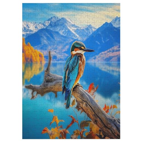 Puzzles Für Erwachsene Und Kinder, Vogel -Puzzle, 300 Teile, Kreative Holzpuzzles, Puzzles Für Erwachsene, Geschenke （42×30cm） von PAZZK