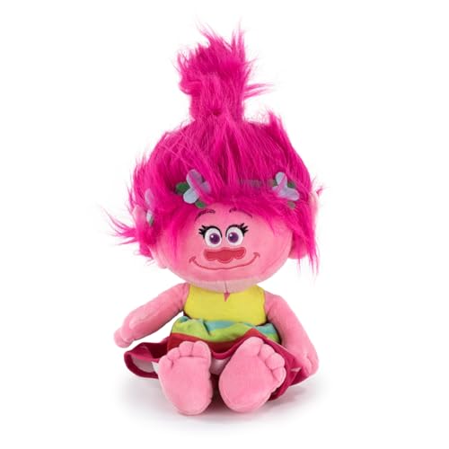 PBP Trolls World Tour 760018699 Plüschfigur (Poppy Strawberry) von PBP