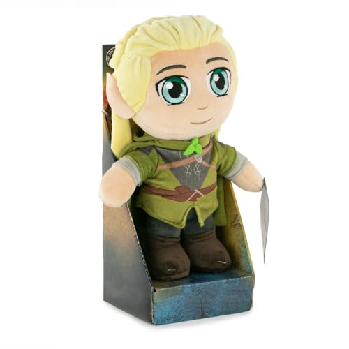 The Lord of The Rings - Der Herr der Ringe 28cm Aragorn Frodo Gandalf Gollum Legolas Collector's Edition Plüsch - Super Soft Qualität (Mit Box Präsentation, Legolas) von Play by Play