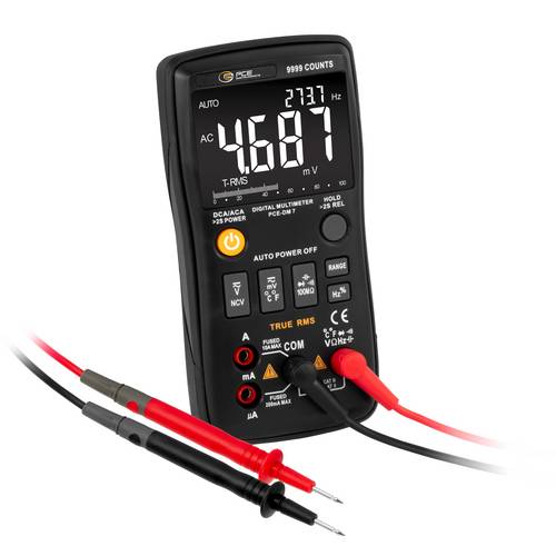 PCE Instruments PCE-DM 7 Hand-Multimeter digital CAT II 1000 V, CAT III 600V von PCE Instruments