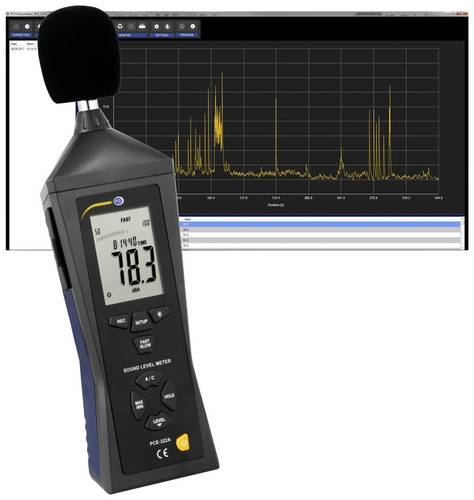 PCE Instruments Schallpegel-Messgerät PCE-322ALEQ von PCE Instruments