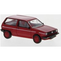 PCX87 0000 1:87 VW Polo II Fox rot, Dekor, 1985, von PCX87