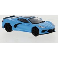 PCX87 0211 1:87 Chevrolet Corvette C8 blau, 2020, von PCX87