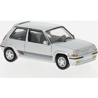 PCX87 0299 1:87 Renault 5 GT Turbo silber, 1987 von PCX87