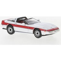 PCX87 0319 1:87 Chevrolet Corvette C4 weiss, rot, 1984, von PCX87