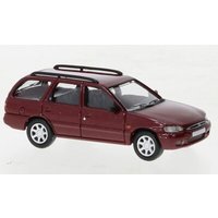 PCX87 0467 1:87 Ford Escort MK VII Turnier metallic dunkelrot, 1995 von PCX87