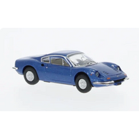 PCX87 0634 1:87 Ferrari Dino 246 GT metallic blau, 1969 von PCX87