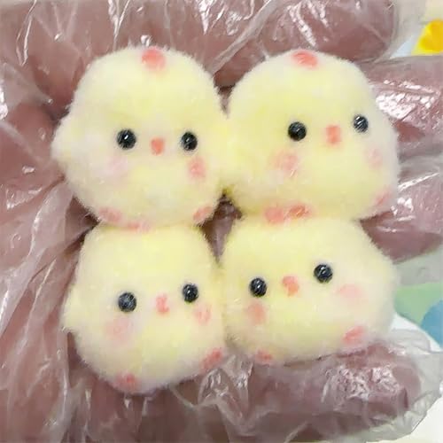 20 PCS Squishy Spielzeug, Handgemachte KükenUltra Soft Squishy Fidget Spielzeug Silikon Chick Squeeze Spielzeug für Stress Relief von PDOOR