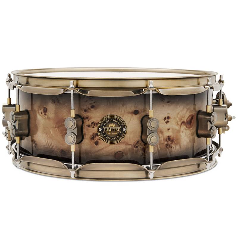 pdp Concept 14" x 5,5" Mapa Burl to Black Burst Lacquer Limited Snare von PDP