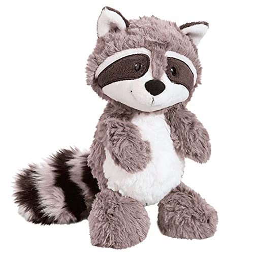 PEAJPBS Waschbär Plüschtier Plush Waschbär Kuscheltier,Stuffed Plush Toy Flauschiges Stofftier zum Kuscheln & Spielen-Plüsch Weiches Kissen Waschbär Aminal,Plush lustige Geschenk für Kinder 28cm von PEAJPBS