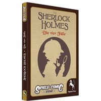 PEGASUS SPIELE 36000G Spiele-Comic Krimi: Sherlock Holmes - Die vier Fälle (Hardcover) von Pegasus Spiele