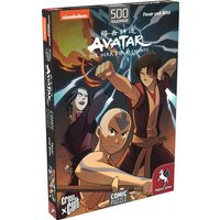 PEGASUS SPIELE 76002G Puzzle: Avatar - Der Herr der Elemente (Feuer und Blitz), 500 Teile von PEGASUSSPIELE