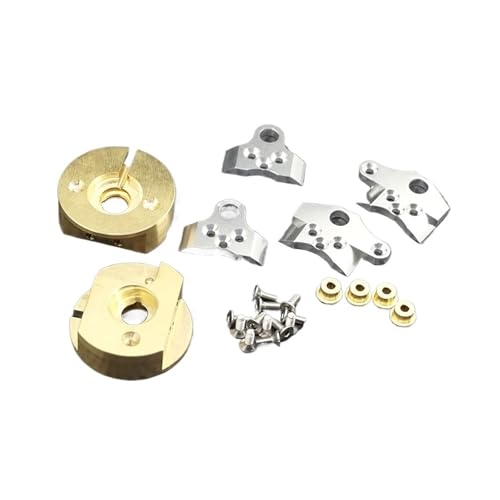 PEGGYLIN 2 stücke Messing Interne Rad Gewichte Achse Achsschenkel Fit for 1/10 Axial Wraith 90018 90020 90031 90045 90056 90048 RR10 von PEGGYLIN