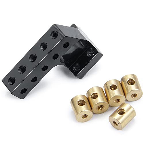 PEGGYLIN Metall Differential Lock Line Feste Draht Clip Halterung Mit Messing Blei Spalte Fit for Tamiya 1/14 RC Traktor LKW Upgrade Teile(Tpye B) von PEGGYLIN