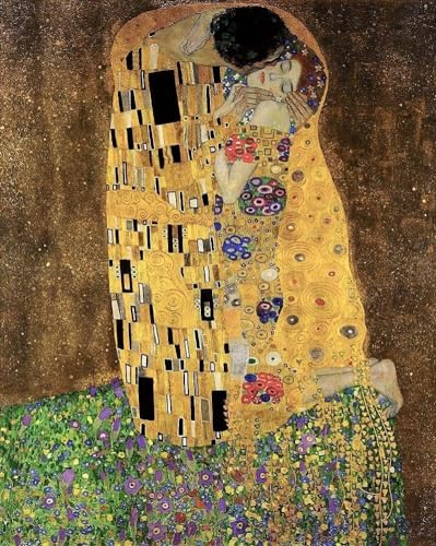 1000 Stück Abstrakter „Der Kuss“ Von Gustav Klimt Berühmtes Ölgemälde Museumssammlung Schwierige Puzzles Für Erwachsene Spiele Unterhaltungsspielzeug Aus Holz von PEKNUX