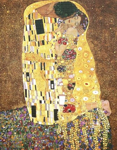 1000 Stück Der Kuss Von Gustav Klimt Puzzle Für Erwachsene Kunst Puzzle Museum Sammlung von PEKNUX