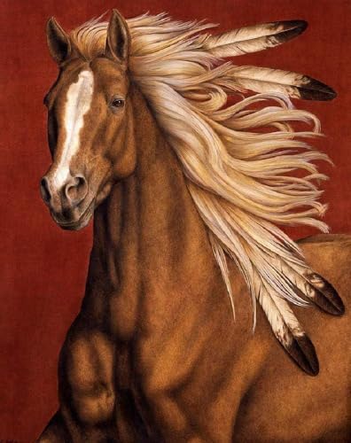 1000 Stück Holzpuzzle Für Erwachsene Feder Braunes Pferd 1000 Stück Holzpuzzle Für Erwachsene Feder Braunes Pferd von PEKNUX