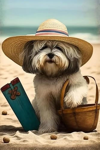 1000 Stück Puzzle Für Erwachsene Havaneser-Hund Am Strand Anspruchsvolle Lehrreiche Und Unterhaltsame Familienaktivitäten Spiele Spielzeug Geschenke Holzpuzzle 1000 Stück Puzzle Für Erwachsene Havaneser-Hund Am Strand Anspruchsvolle Lehrreiche Und Unterhaltsame Familienaktivitäten Spiele Spielzeug Geschenke Holzpuzzle von PEKNUX