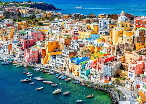 1000 Stück Puzzles Für Erwachsene Puzzle Für Erwachsene Puzzle Insel Procida von PEKNUX