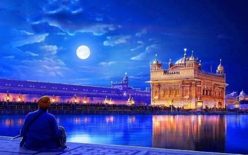 1000 Teile Puzzle Für Erwachsene Golden Temple India Puzzles Lernspiele Brain Challenge Puzzle-Sets Halloween-Dekorationen von PEKNUX