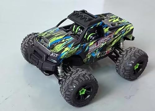 1/14 4X4 RTR Bürstenlose ferngesteuertes Auto, Schnelle RC Autos für Erwachsene, Max. 70 km/h Hobby RC Auto, Speed RC Truggy, Offroad RC Truck mit 2 Lipo Akkus für Jungen von PENGBU RC