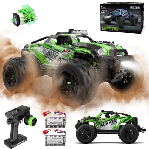 RC Auto Offroad, 1/18 4WD Ferngesteuertes Auto Schnell, 36+km/h Remote Control Car, 2,4 GHz All Terrain Wasserdicht Monstertruck Ferngesteuert, Ferngesteuerte Autos für Kinder ab 8 Jahre von PENGBU RC