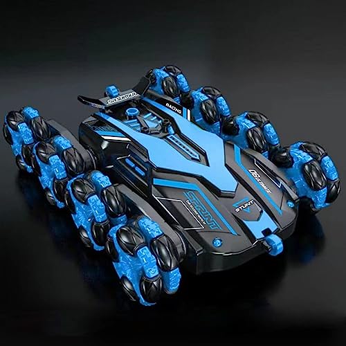 Ferngesteuertes Auto ab 4 5 6 8 10 Jahre, RC Auto mit Fernbedienung, RC Drift Car im Maßstab 1:16 mit Sprühnebel-LED-Leuchten, 2,4 GHz Ferngesteuerte Autos Spielzeug ab 4 5 6 7 8 9 Jahre Junge Mädchen von PENGBU RC