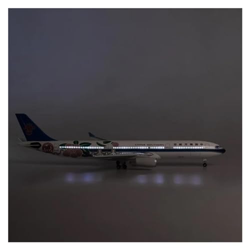 Ferngesteuertes Flugzeug Für Air China Southern 330 A330 Model Airlines Airway Base Wheel Lights Resin Aircraft Plane - 47CM Maßstab 1:135(with light) von PENGJ