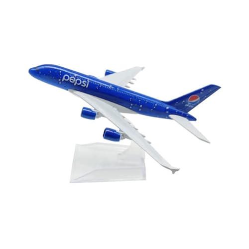 Ferngesteuertes Flugzeug Für Pepsi Blue Airbus A380 Flugzeuge Airways Flugzeug Sammlerstück Flugzeug Modell Flugzeuge Airlines Legierung Druckguss Modell von PENGJ