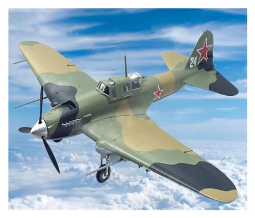 PENGJ Ferngesteuertes Flugzeug 1/72 Maßstab IL-2M3 Kämpfer Modell 36412 Souvenir Ornamente Spielzeug Display Dekoration von PENGJ