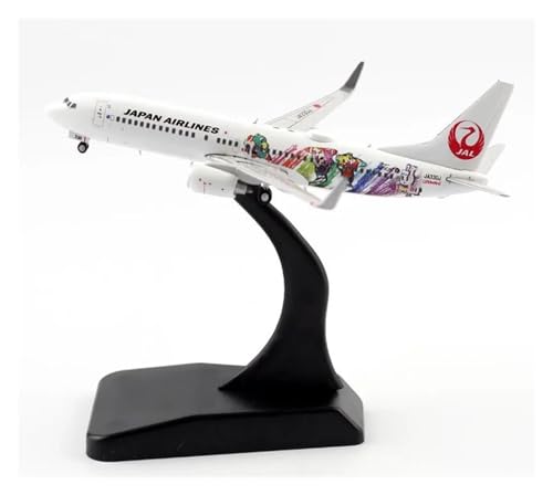 PENGJ Ferngesteuertes Flugzeug 1:400 JC Wings EW4738004 Japan Airlines Boeing B737-800 Druckguss-Flugzeugmodell JA330J Mit Ständer von PENGJ