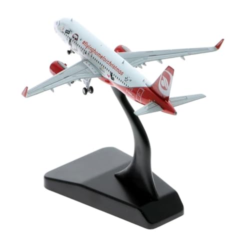 PENGJ Ferngesteuertes Flugzeug 1:400 JC Wings LH4099 Air Berlin Airbus A320 Druckgussmodell D-ABNM von PENGJ