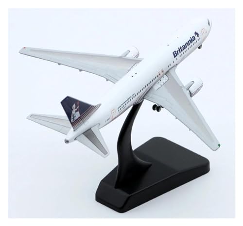 PENGJ Ferngesteuertes Flugzeug 1:400 JC Wings XX4275 Britannia Airways Boeing B767-200ER Druckguss-Flugzeug, Jet-Modell G-BRIF von PENGJ