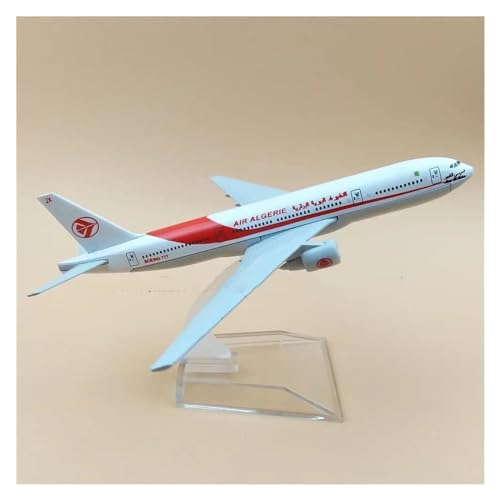 PENGJ Ferngesteuertes Flugzeug 16 cm Air Algerie B777 Boeing 777 Airways Airlines Metalllegierung Flugzeug Modell Flugzeug Druckguss Flugzeug von PENGJ