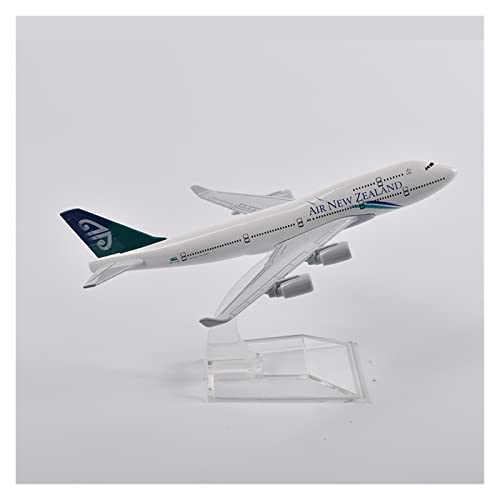 PENGJ Ferngesteuertes Flugzeug 16 cm Air New Zealand Boeing B747 Flugzeugmodell Flugzeugdruckguss Metall Flugzeugmodell Im Maßstab 1:400 Geschenkkollektion(B) von PENGJ