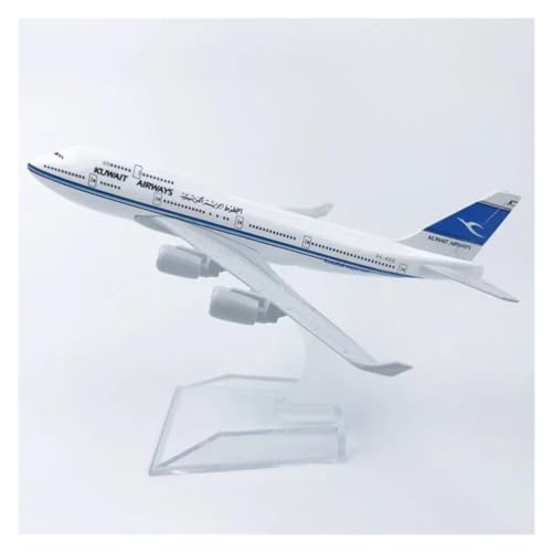 PENGJ Ferngesteuertes Flugzeug 16CM 1:400 Modell Diecast Legierung Flugzeug Air Kuwait Airways Airline Sammlung Display Dekoration Spielzeug von PENGJ