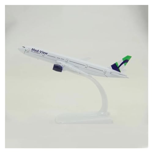 PENGJ Ferngesteuertes Flugzeug 16cm Flugzeugmodell Boeing B777 Nigeria Aviation Druckguss Legierungsdekoration Im Maßstab 1:400 von PENGJ