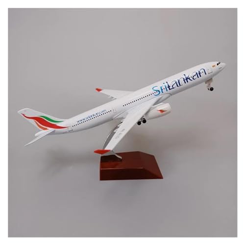 PENGJ Ferngesteuertes Flugzeug 20 cm Air Srilankan Airlines Airbus 330 A330 Flugzeug Druckgussflugzeug Modellflugzeug Flugzeug von PENGJ