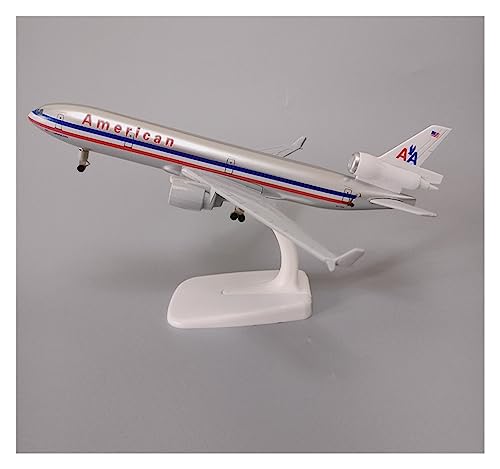 PENGJ Ferngesteuertes Flugzeug 20 cm Für USA American AA MD MD-11 19 cm Für Amerikanische B777 Diecast Flugzeug Modell Flugzeug Modell Flugzeug W Fahrwerke(20 cm) von PENGJ