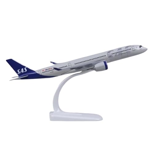 PENGJ Ferngesteuertes Flugzeug 20 cm Maßstab 1:400 A350 SAS Airlines Flugzeuge Flugzeug Flugzeug Legierung Modell Spielzeug von PENGJ