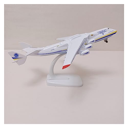 PENGJ Ferngesteuertes Flugzeug 20 cm Sowjetunion Luft Für ANTONOV 225 An-225 Mriya WORLD GRÖSSTE FRACHT, Maßstab 1:400, Druckguss-Flugzeugmodell, Flugzeug Und Räder von PENGJ